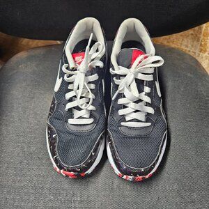 Nike Air Max SC swooshfetti Black/White/Red Size 7